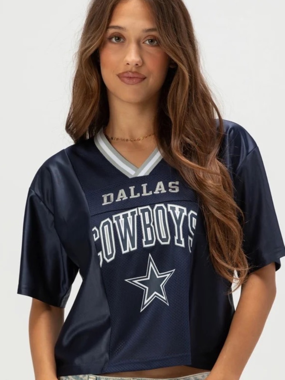 DALLAS COWBOYS ATHLETIC TOP - Picture 2 of 6